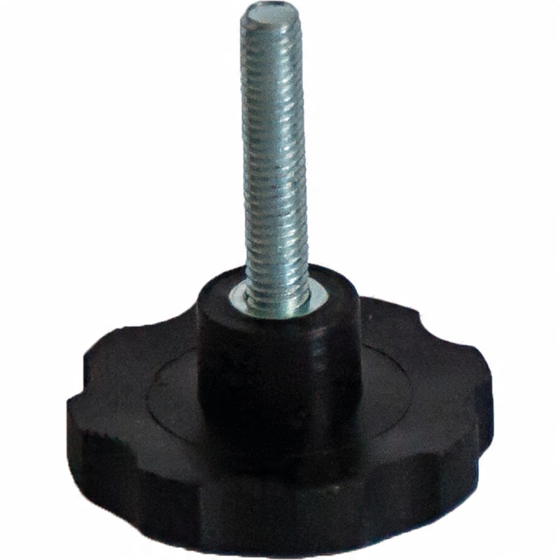 

Śruba z pokrętłem plastikowym gwint M6x30 fiØ 40mm