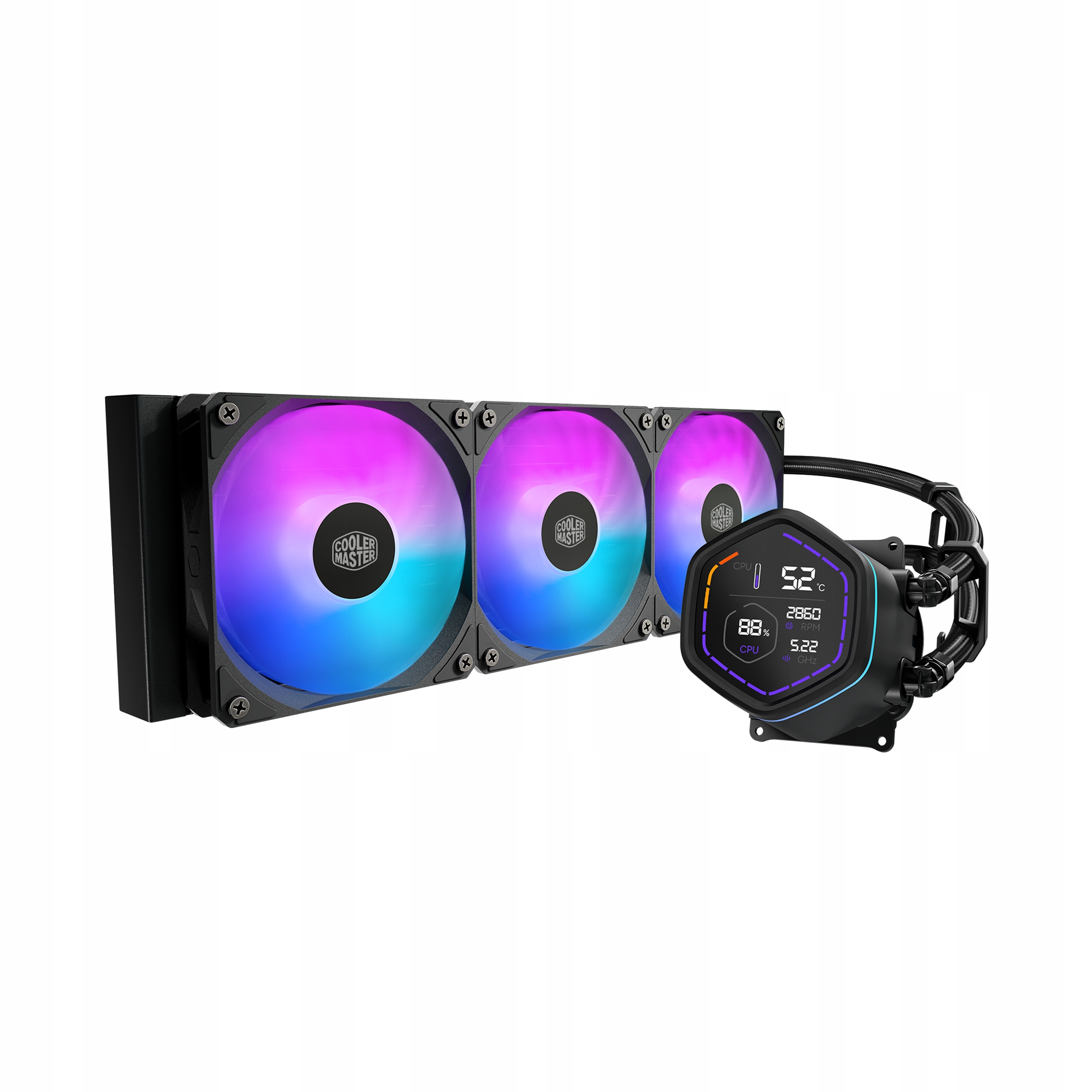 Cooler Master Chłodzenie wodne MasterLiquid Core Nex Digital 360 Black Argb