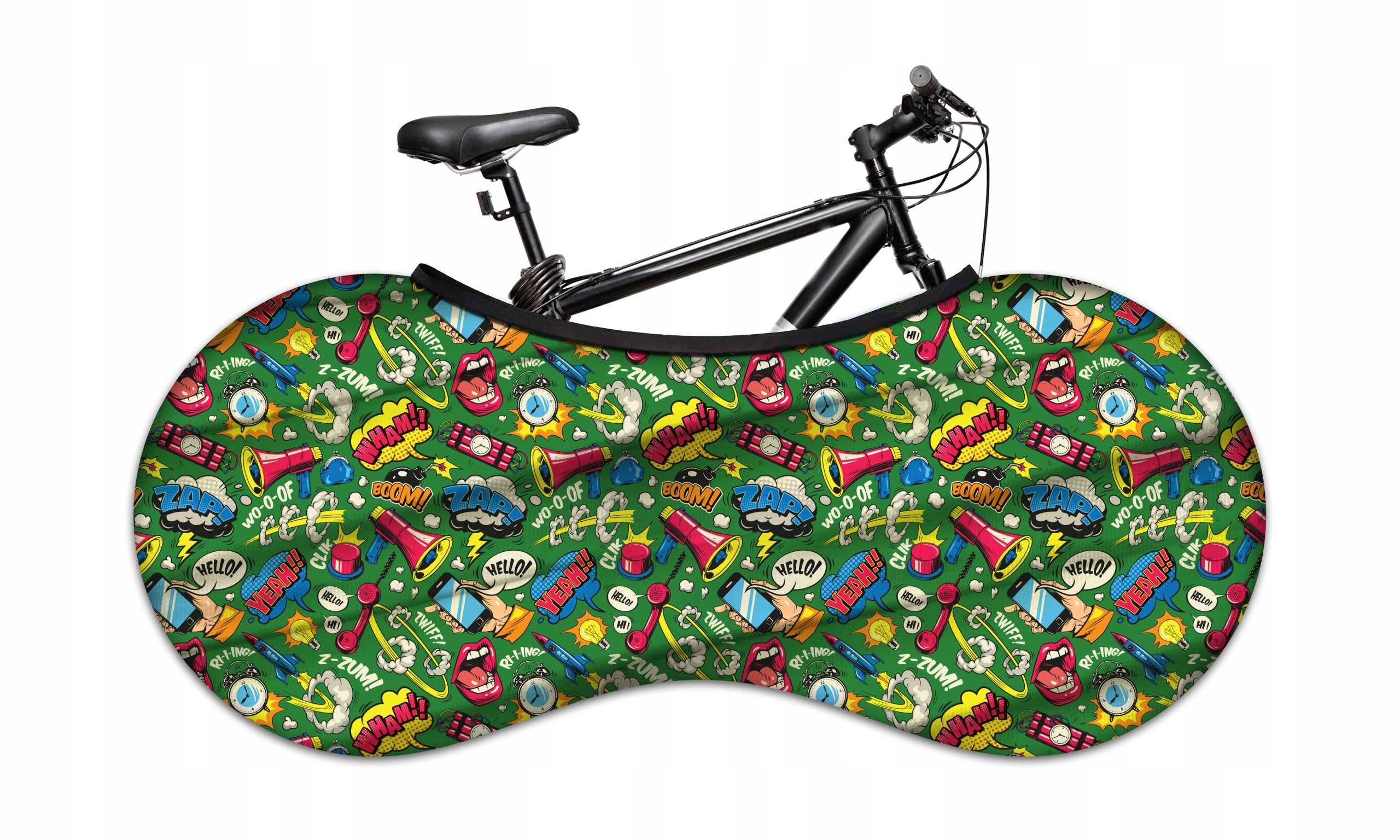 

Pokrowiec na rower wielokolorowy elastyczny koła