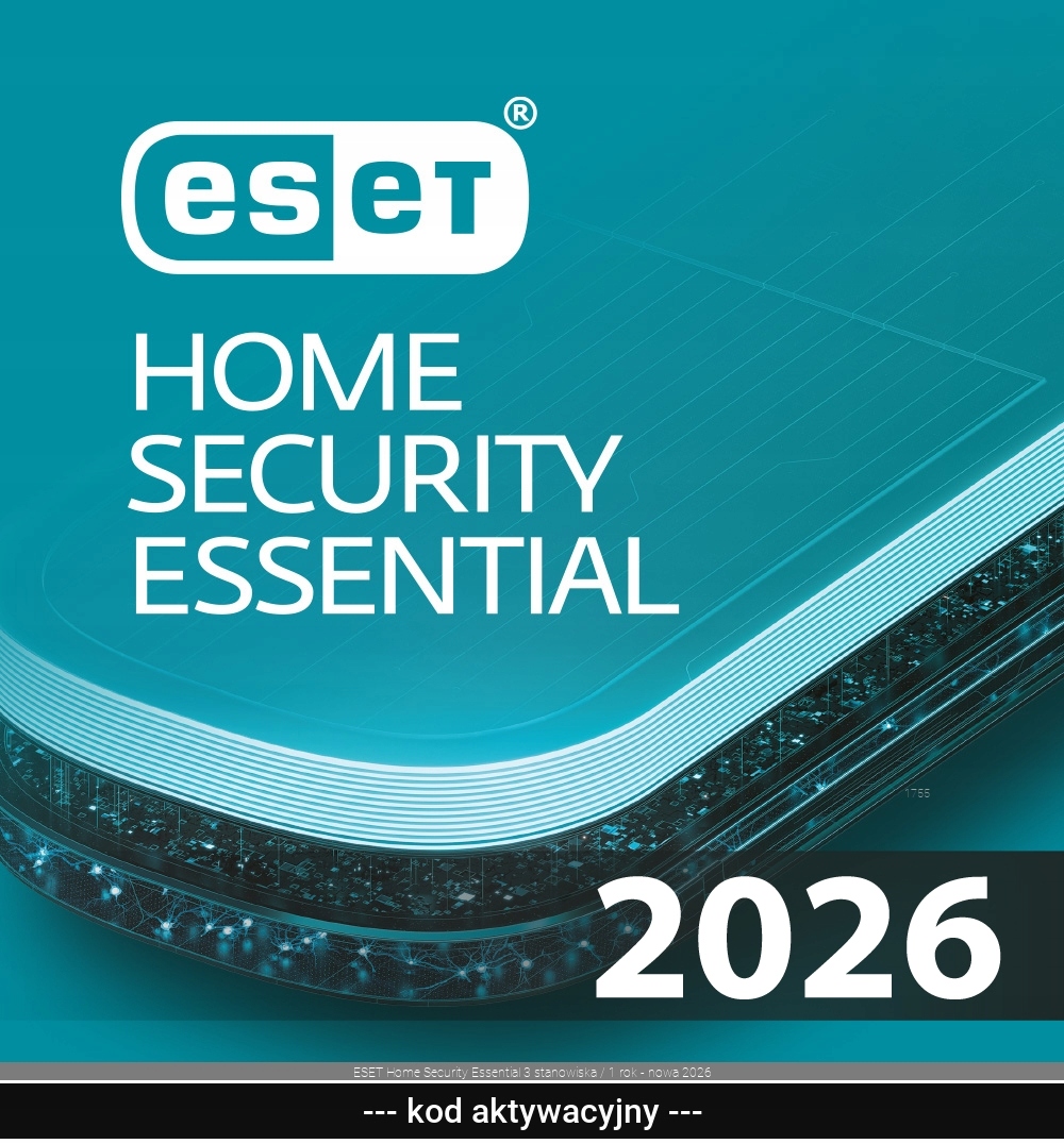 ESET Antywirus ESET Home Security Essential 3 st. / 12 miesięcy ESD
