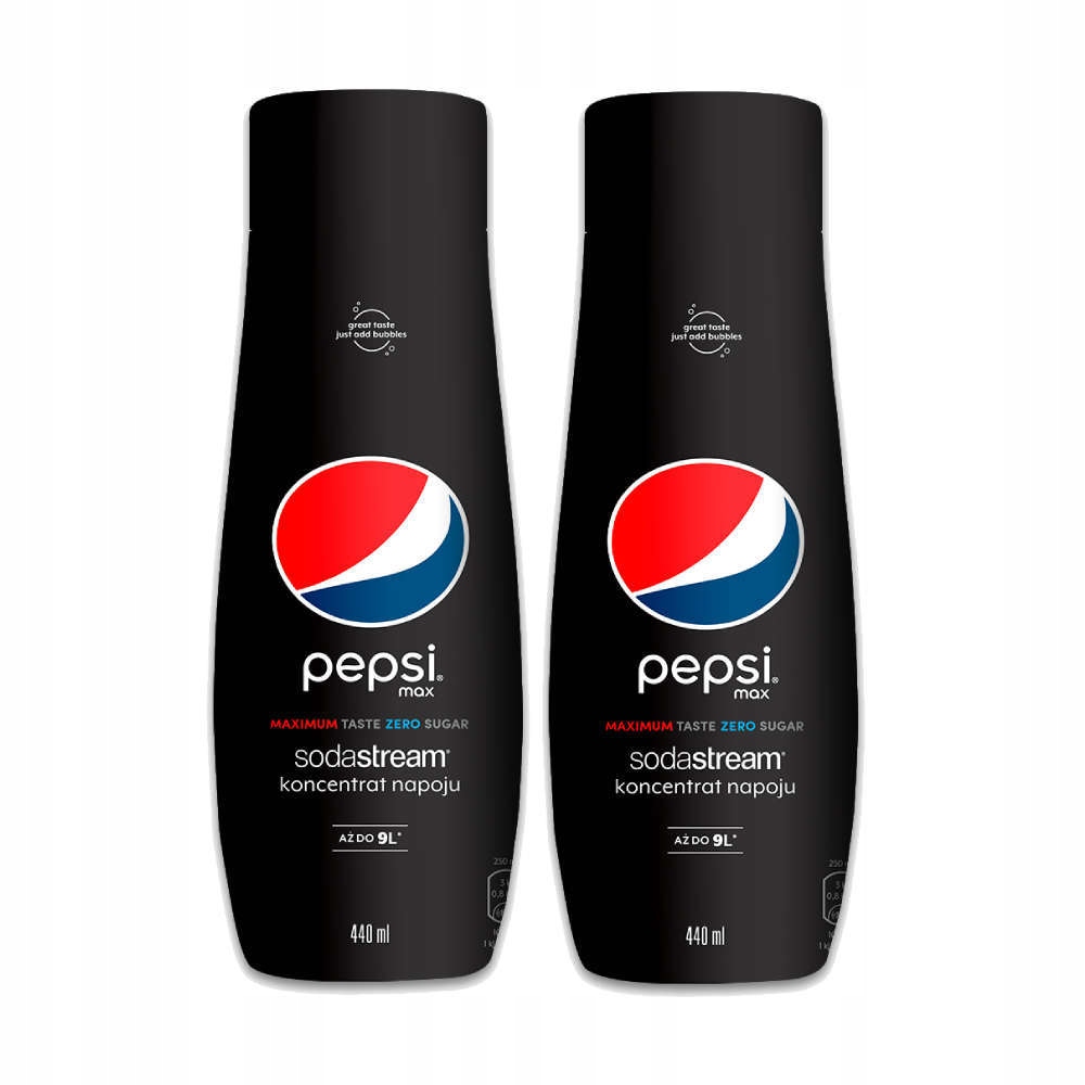 

Syrop koncentrat do wody SodaStream Pepsi Max 2x