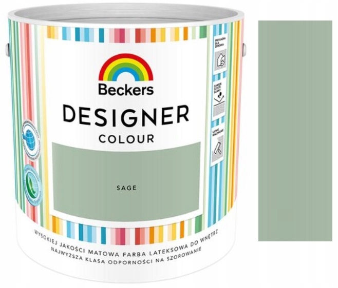 Beckers Farba Designer Colour Sage 2.5L