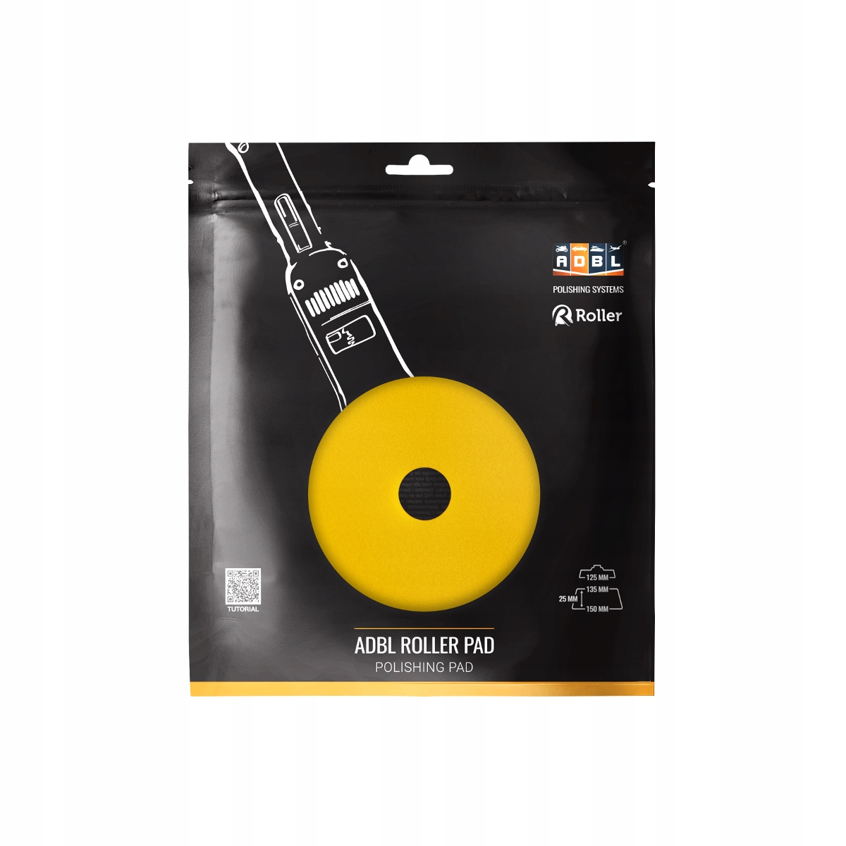 Adbl Roller Pad DA-Polish 85mm Gąbka Polerska Na Rzep