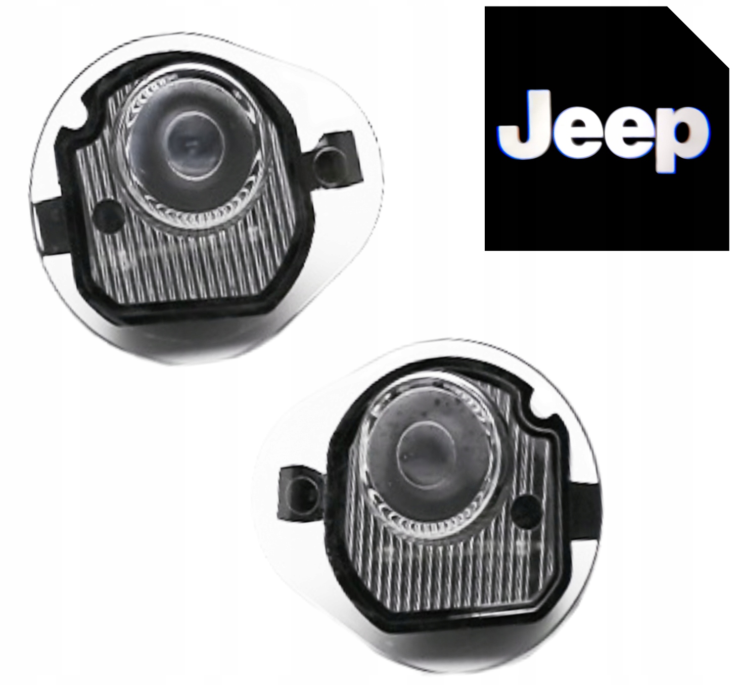Súprava Logo Led Projektor Lampa Hd Osvetlenie Dvere Autá Jeep Cherokee