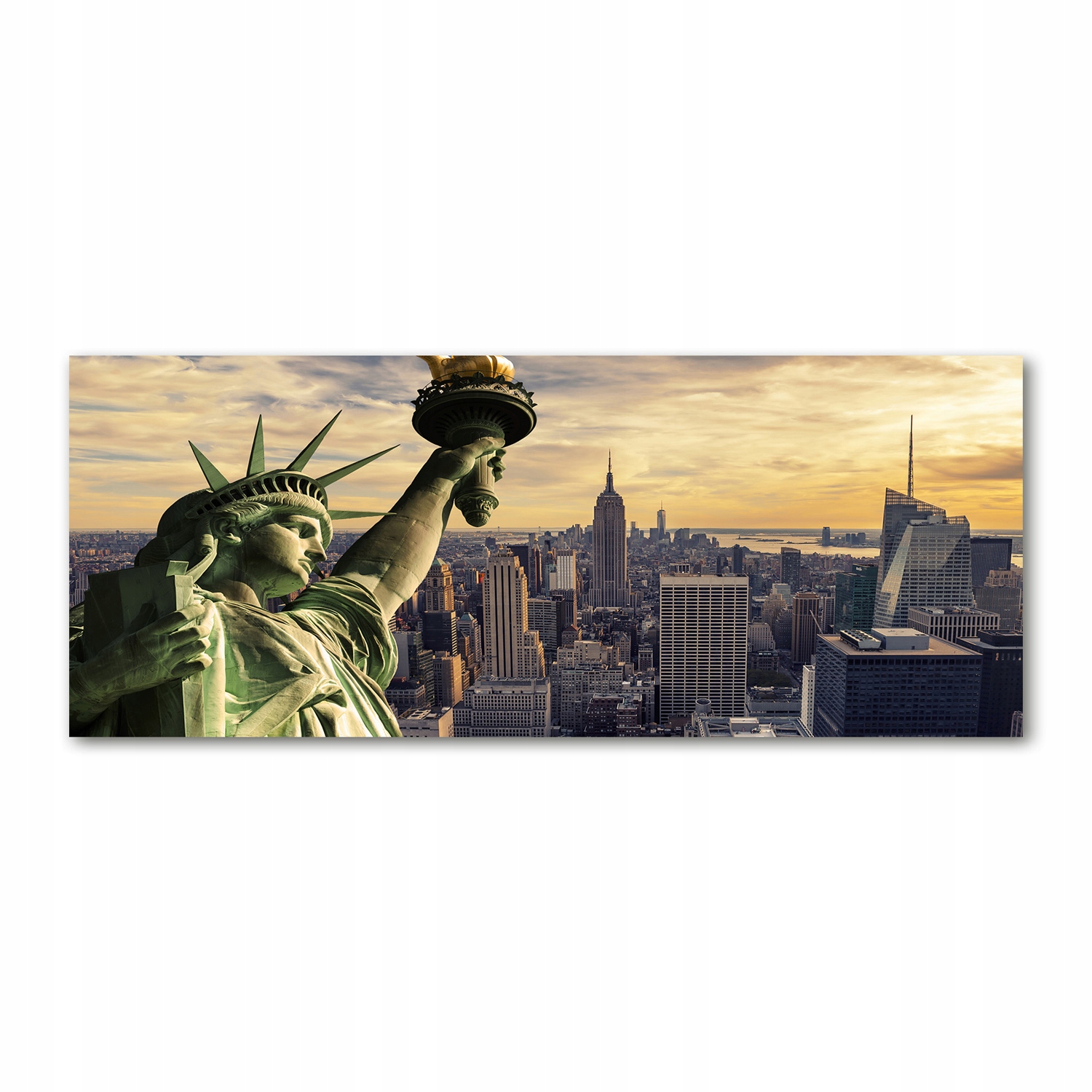 

Foto obraz akryl zdjęcie Statua Wolności 125x50 cm