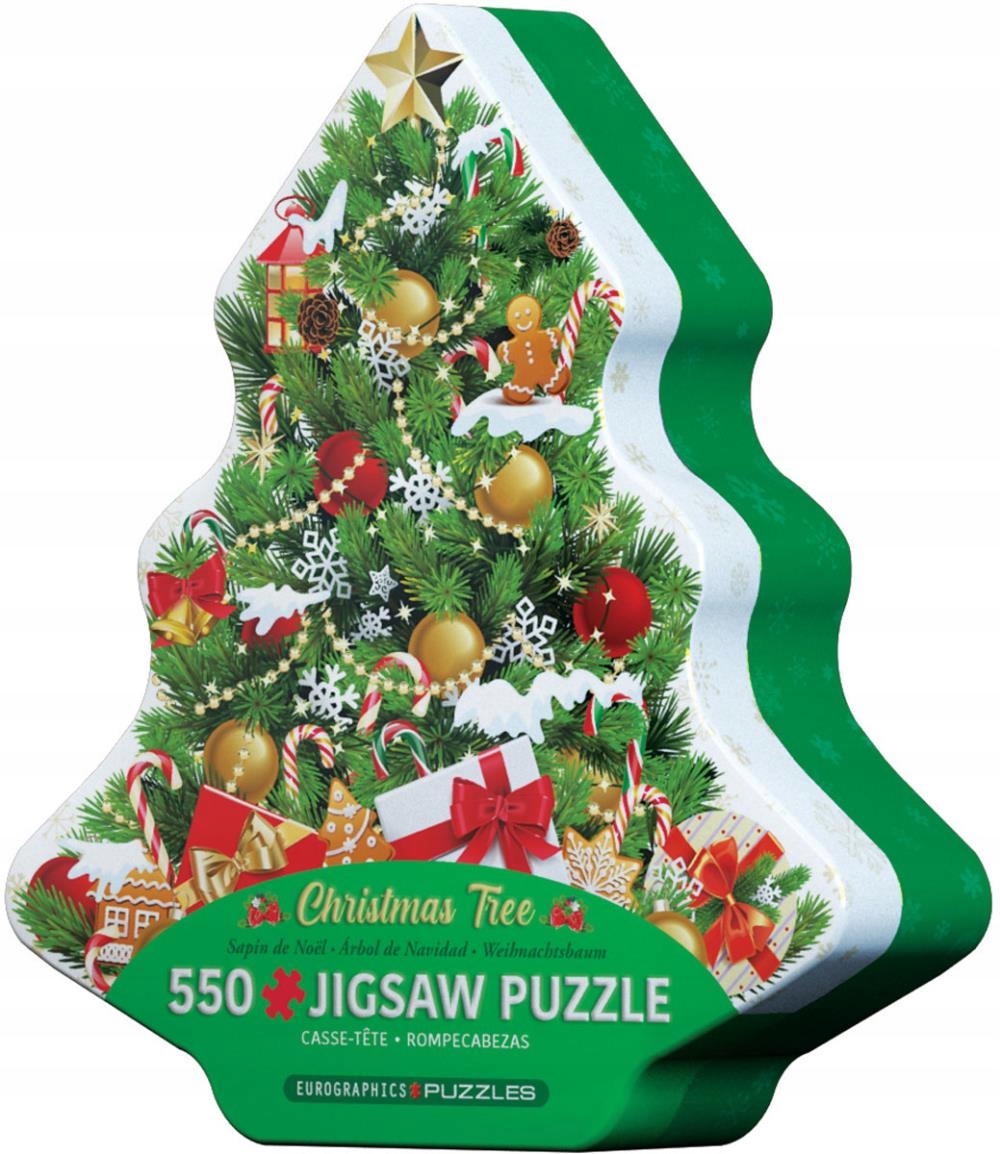 

Puzzle 550 Christmas Tree Tin 8551-5663