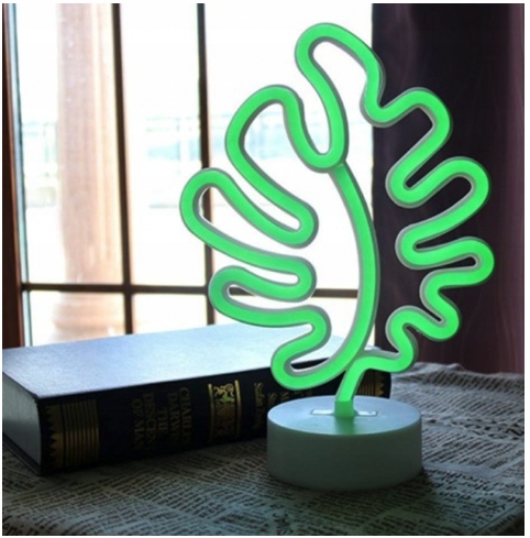 LAMPKA LED NEON-OWA LIŚĆ MONSTERA NA BATERIE Kod producenta RE-015