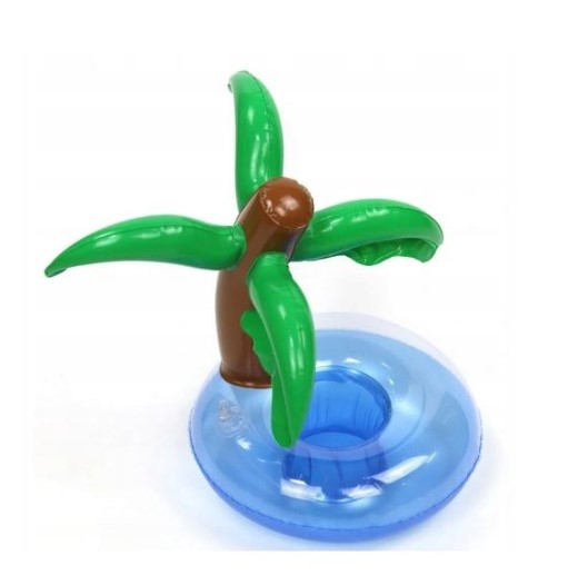 Dmuchany uchwyt na napój palma basen
