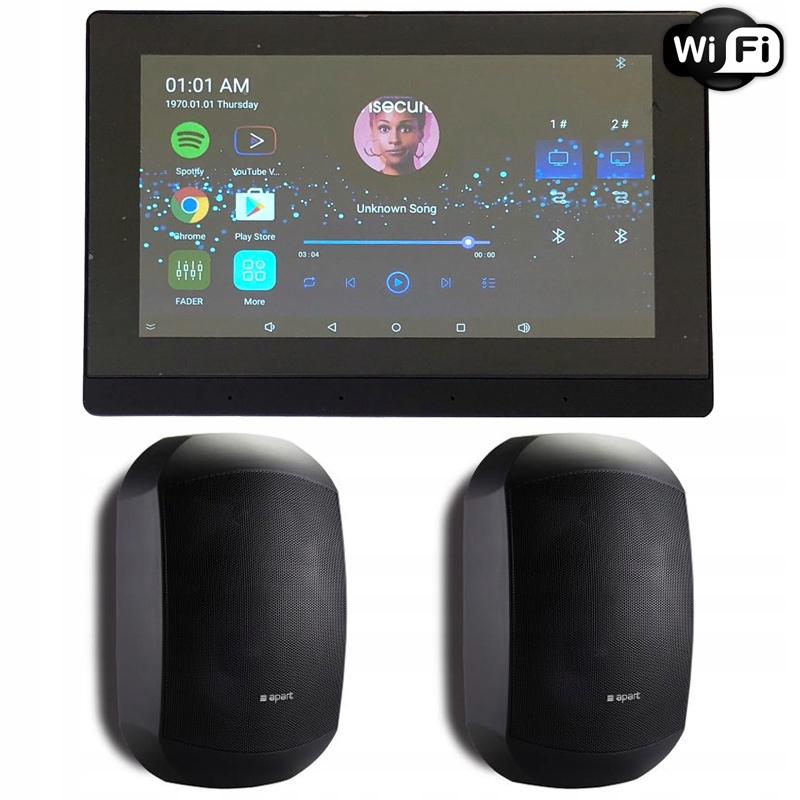 Hifi Internetové Podomietkové Rádio Wifi Bt Apart
