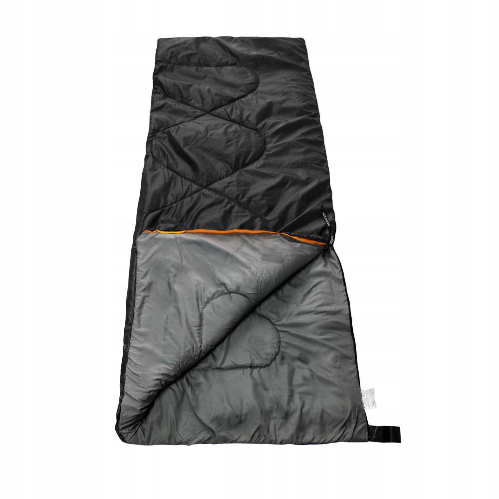 Śpiwór BERGSON SQUARE 200 Black # Lewy-zip