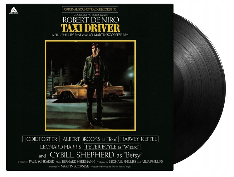 Taxi Driver Original Soundtrack Bernard Herrmann Audiophile Winyl 1LP