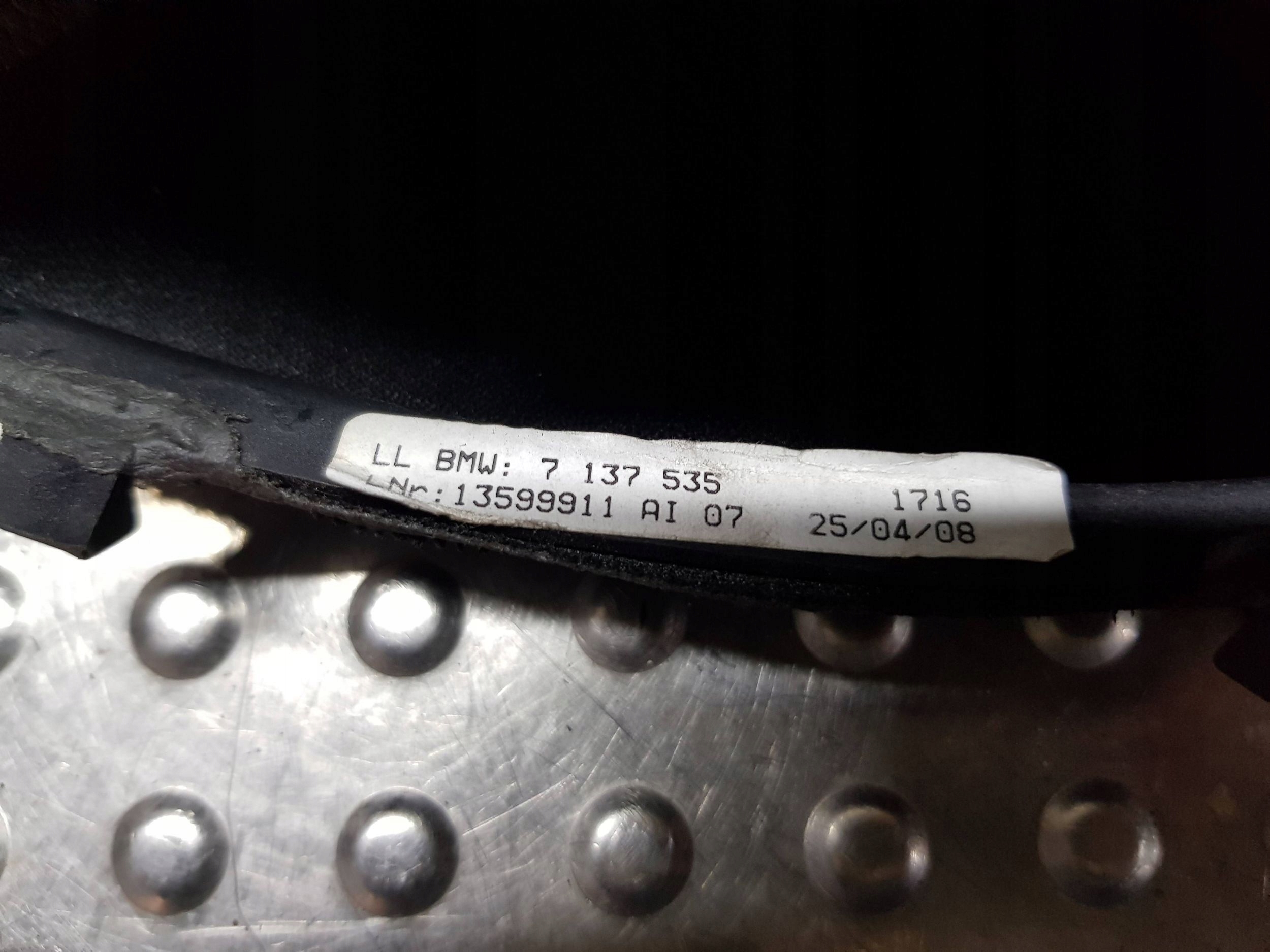 Manschette Blende Abdeckung Hand 7137535 BMW 3 E90 E91 E92 E93
