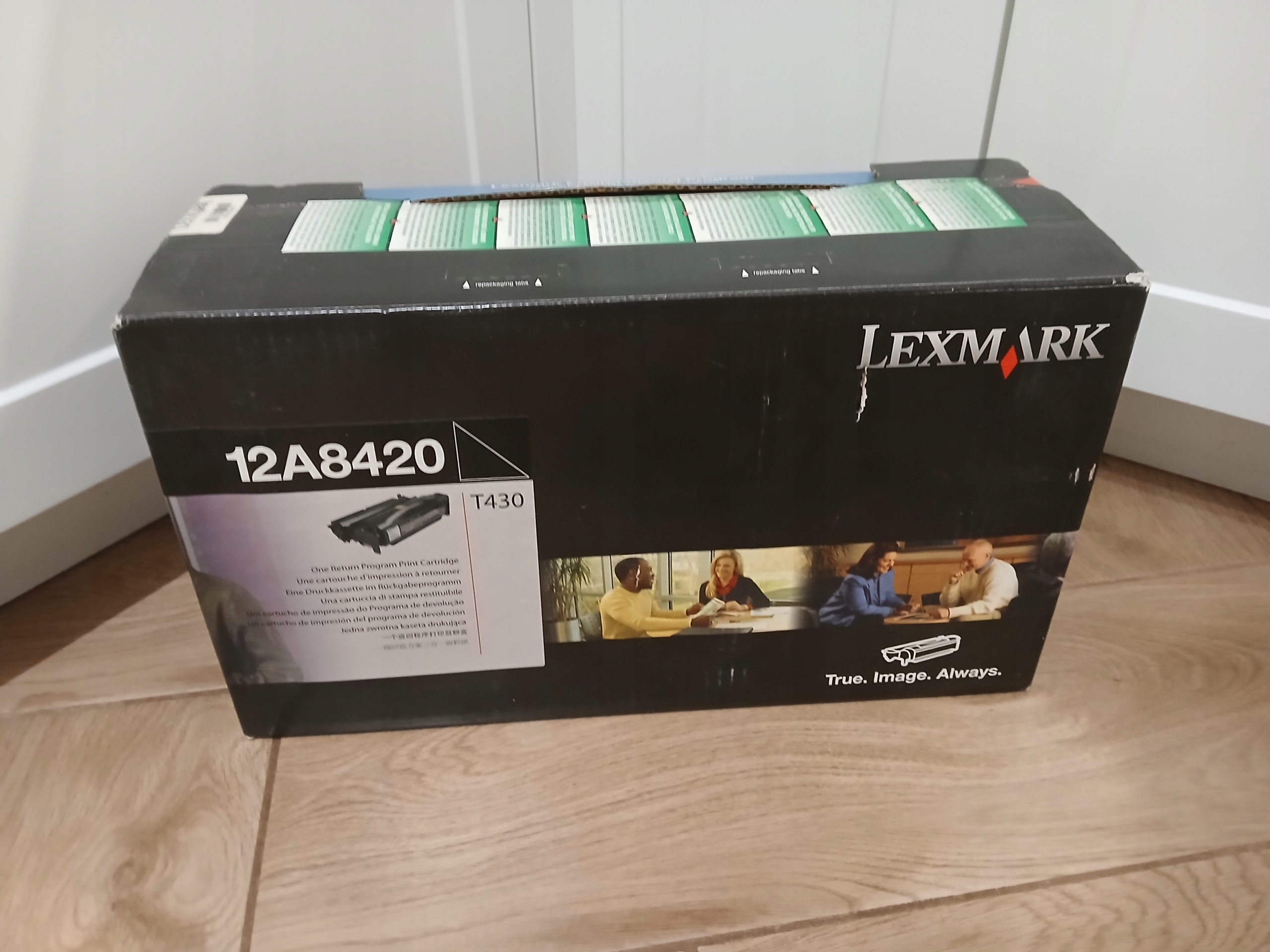 Toner Lexmark 12A8420 Black Originál T430