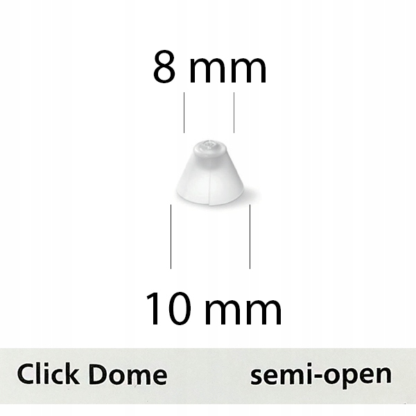 напіввідкритий купол для слухового апарату SIGNIA 6pcs стан оригінальної упаковки
