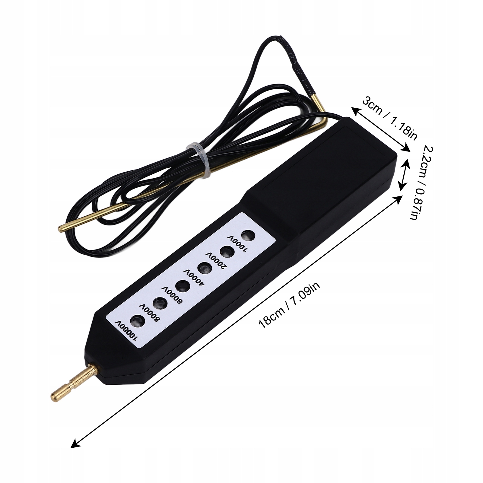 PASTUCH KONTROLER NAPIĘCIA TESTER PRÓBNIK 10KV Marka inny