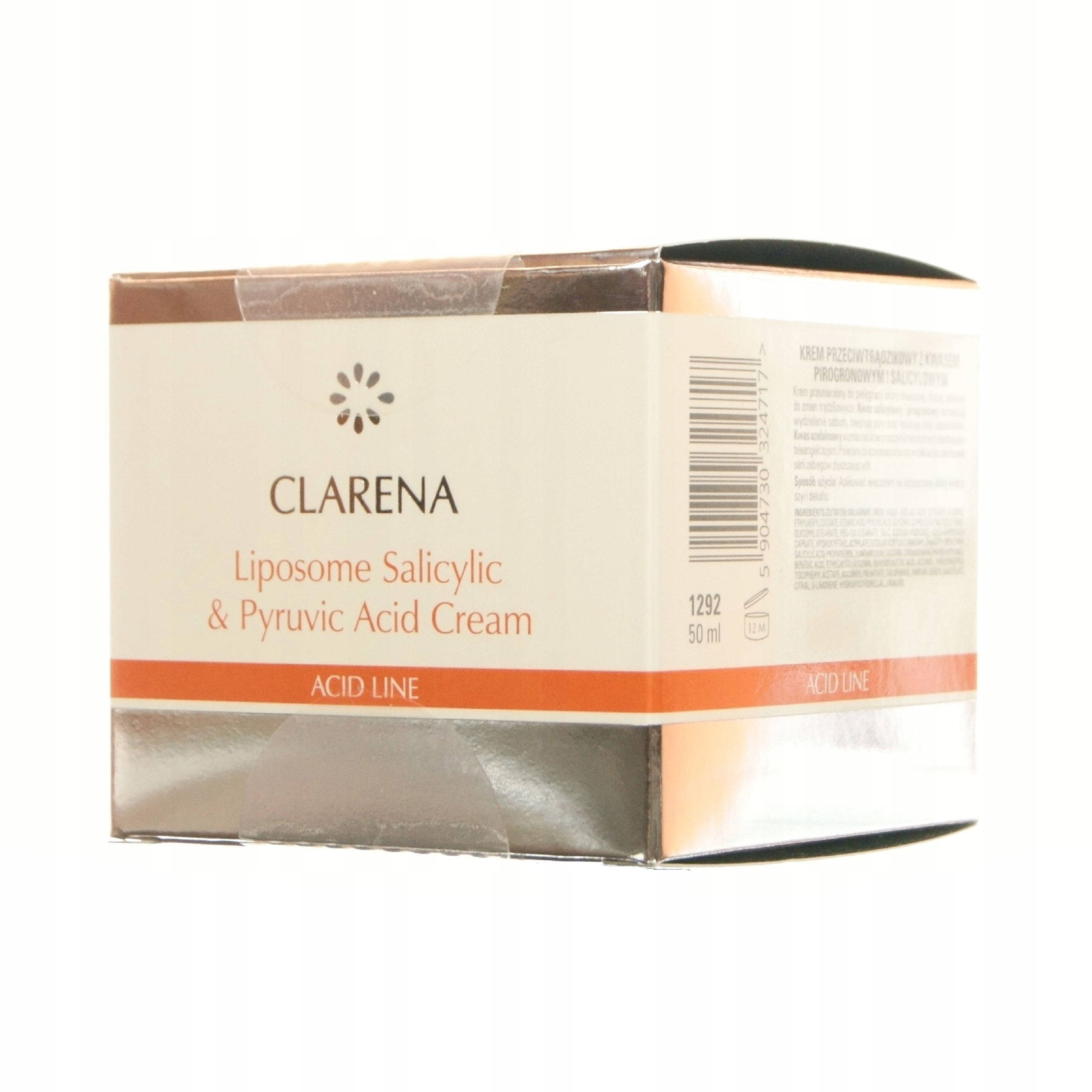 Clarena Liposome Salicylic&Pyruvic Acid Krem przeciwtrądzikowy 50 ml