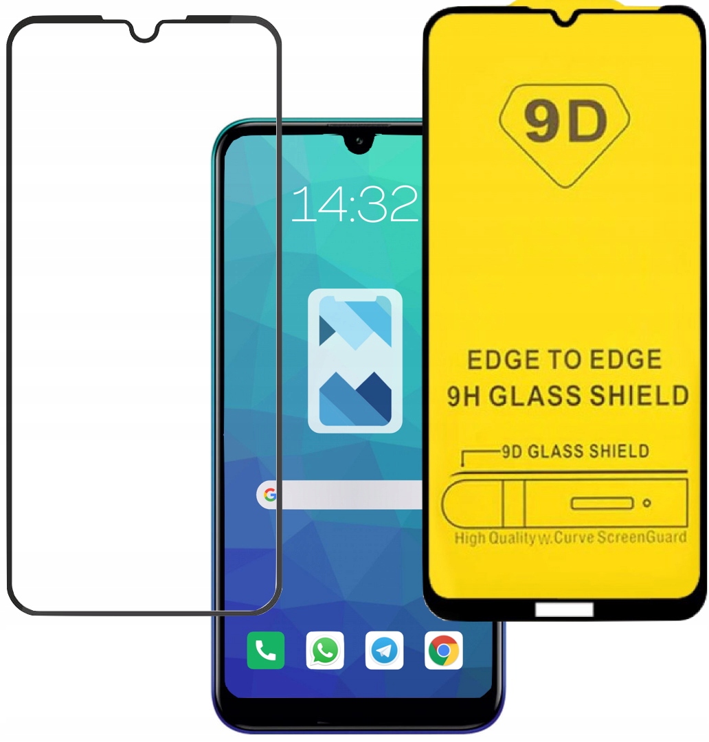 

Szkło Full Glue Cały Ekran do Huawei Y7 2019