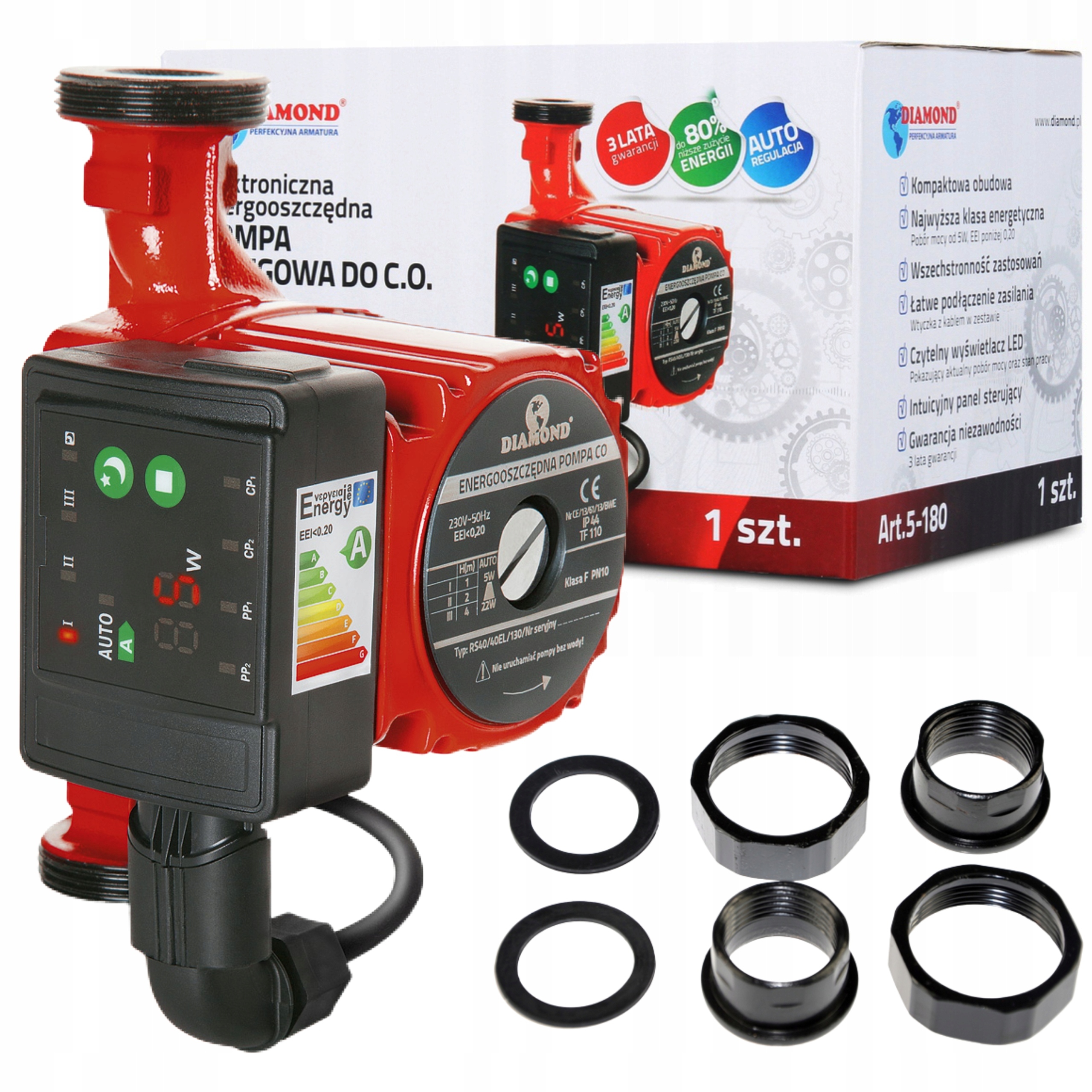 Diamond Elektronická pumpa pre Co Rs 25/60 180