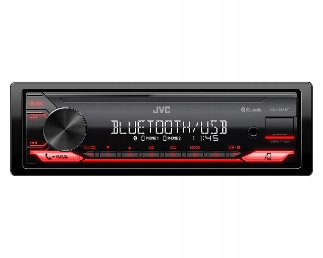 Automobilový rádioprehrávač Jvc KDX-282BT Red