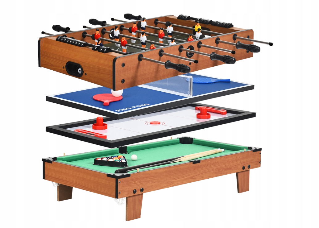 Stół do piłkarzyków Costway 81 x 43 x 30,5 cm UY10059BN