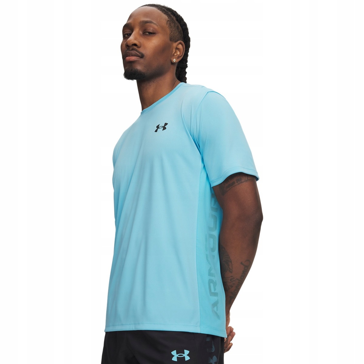Męska koszulka treningowa Under Armour Ua Tech Utility Ss Niebieski S
