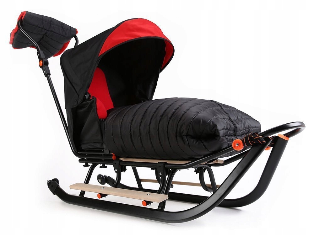 

Sanki Full śpiwór 3w1 kółka podnóżki mufka