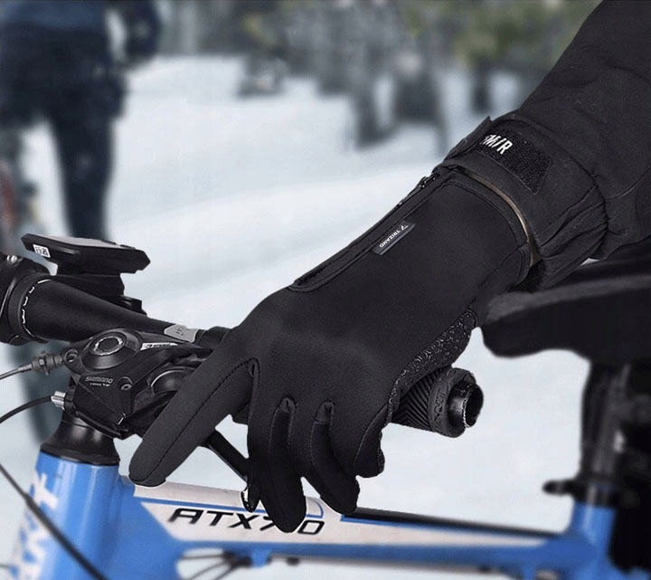 RĘKAWICZKI MĘSKIE DOTYKOWE NEOPREN na ROWER, RYBY, SPORT WrocłaW Model dotykowe