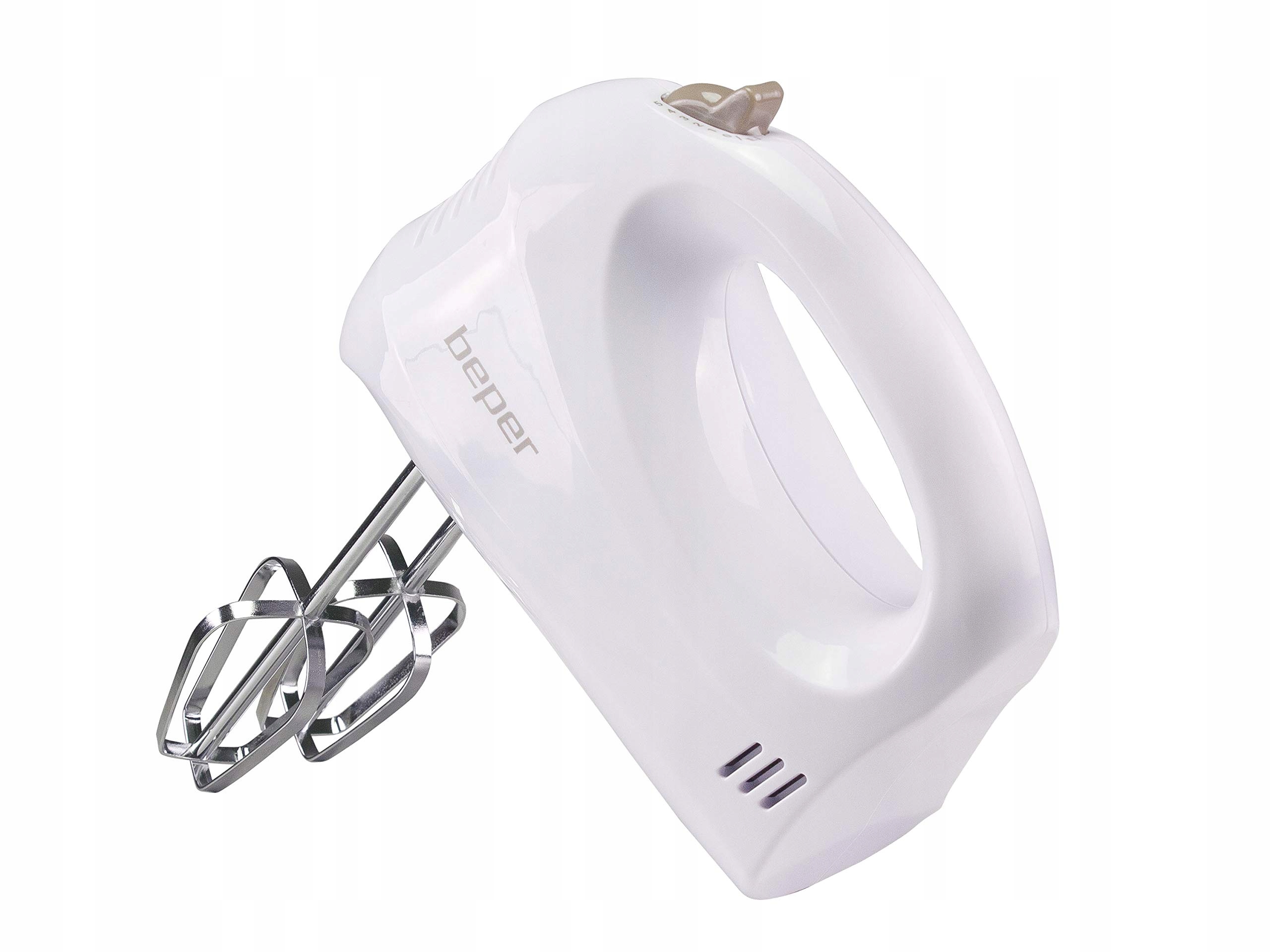 BEPER BP304 Mikser Ręczny 150W 5 Prędkości Biały Stal Chromowana — miniatura 2