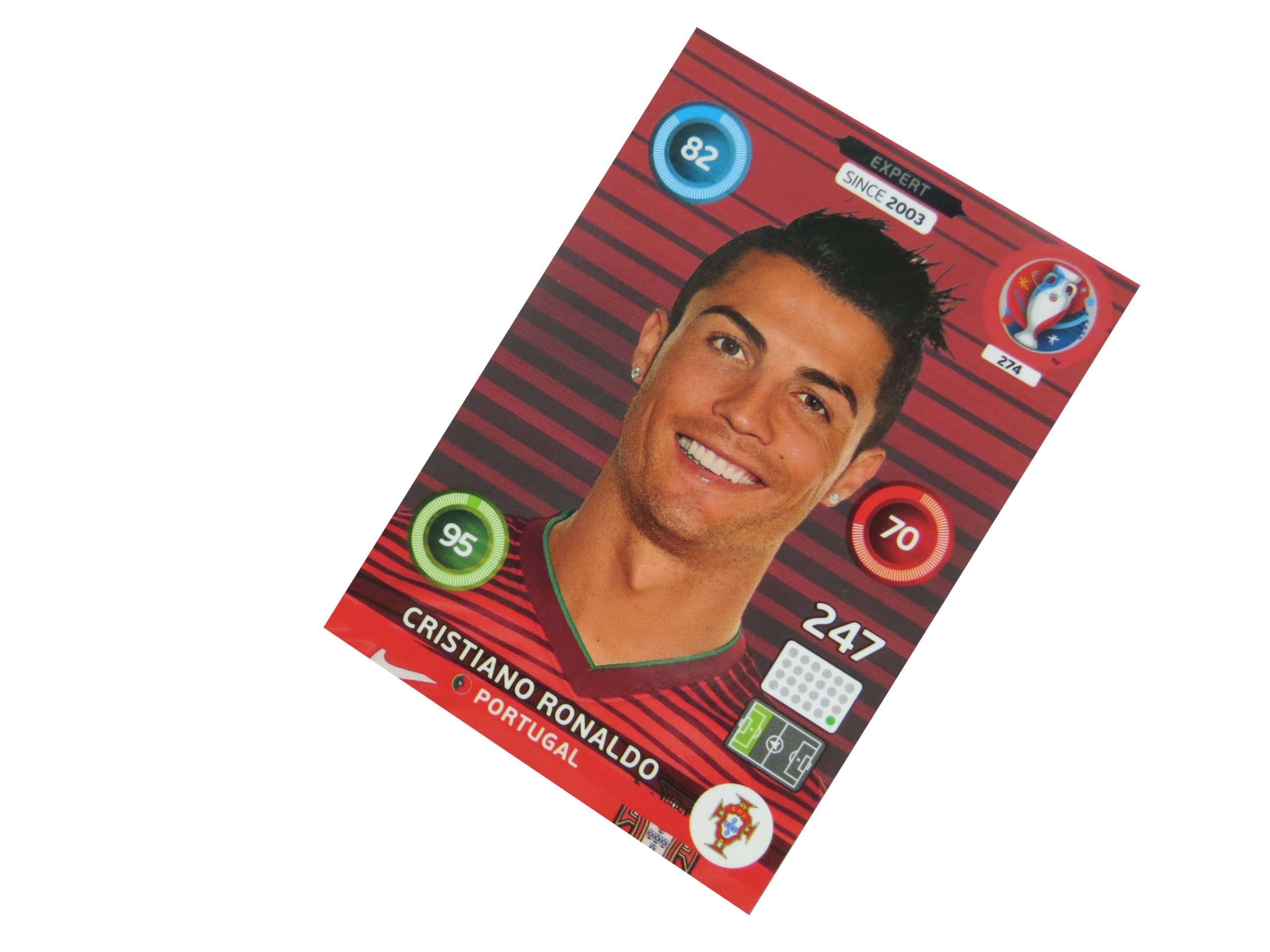 Panini Uefa Euro 2016 Karty Piłkarskie Expert Cristiano Ronaldo 274