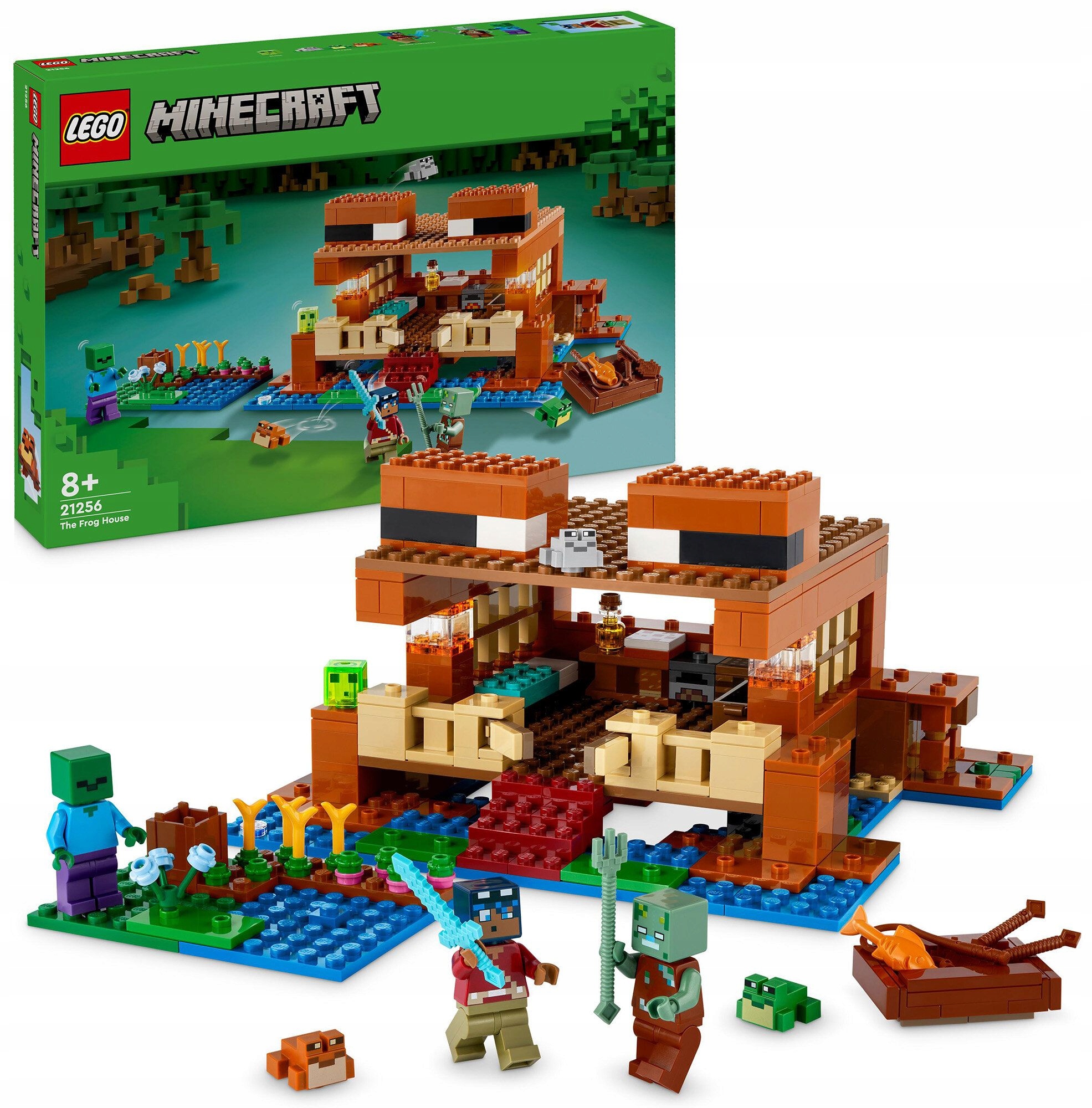 LEGO MINECRAFT - ŻABI DOMEK NR 21256