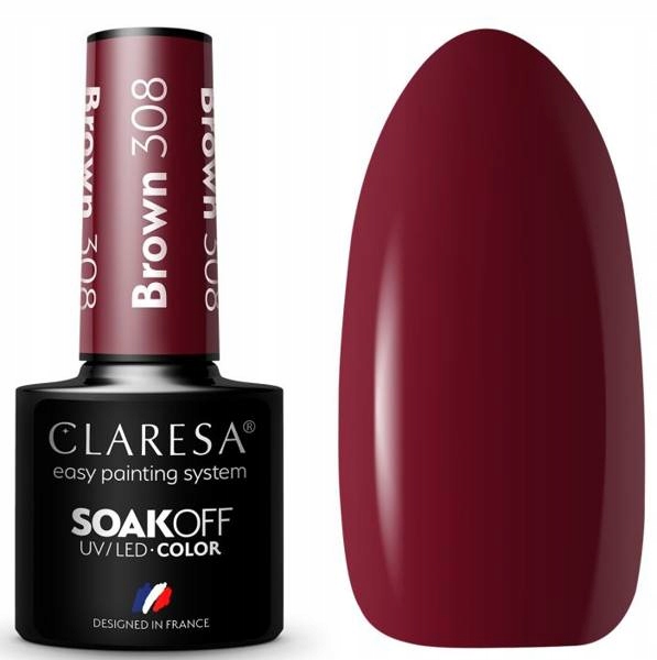 

Claresa Lakier Hybrydowy Brown 308