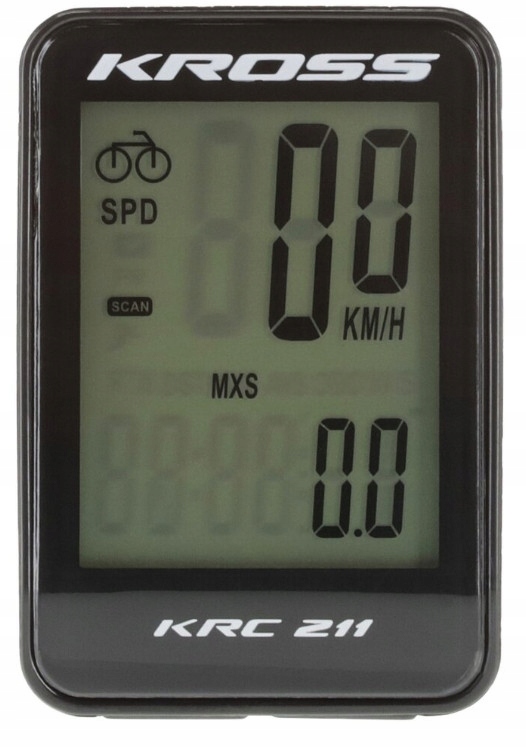 

Kross krc 211 licznik rowerowy, 11 funkcji