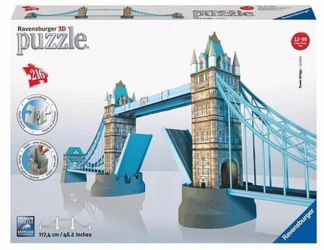 

Puzzle 3D Tower Bridge 216 el RAP125593