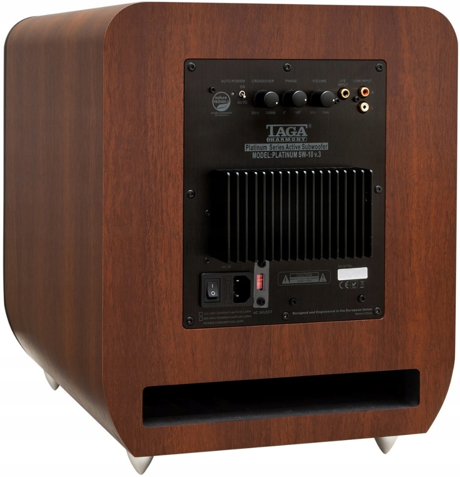 SUBWOOFER AKTYWNY TAGA HARMONY PLATINUM SW-10 V.3 Rodzaj aktywny