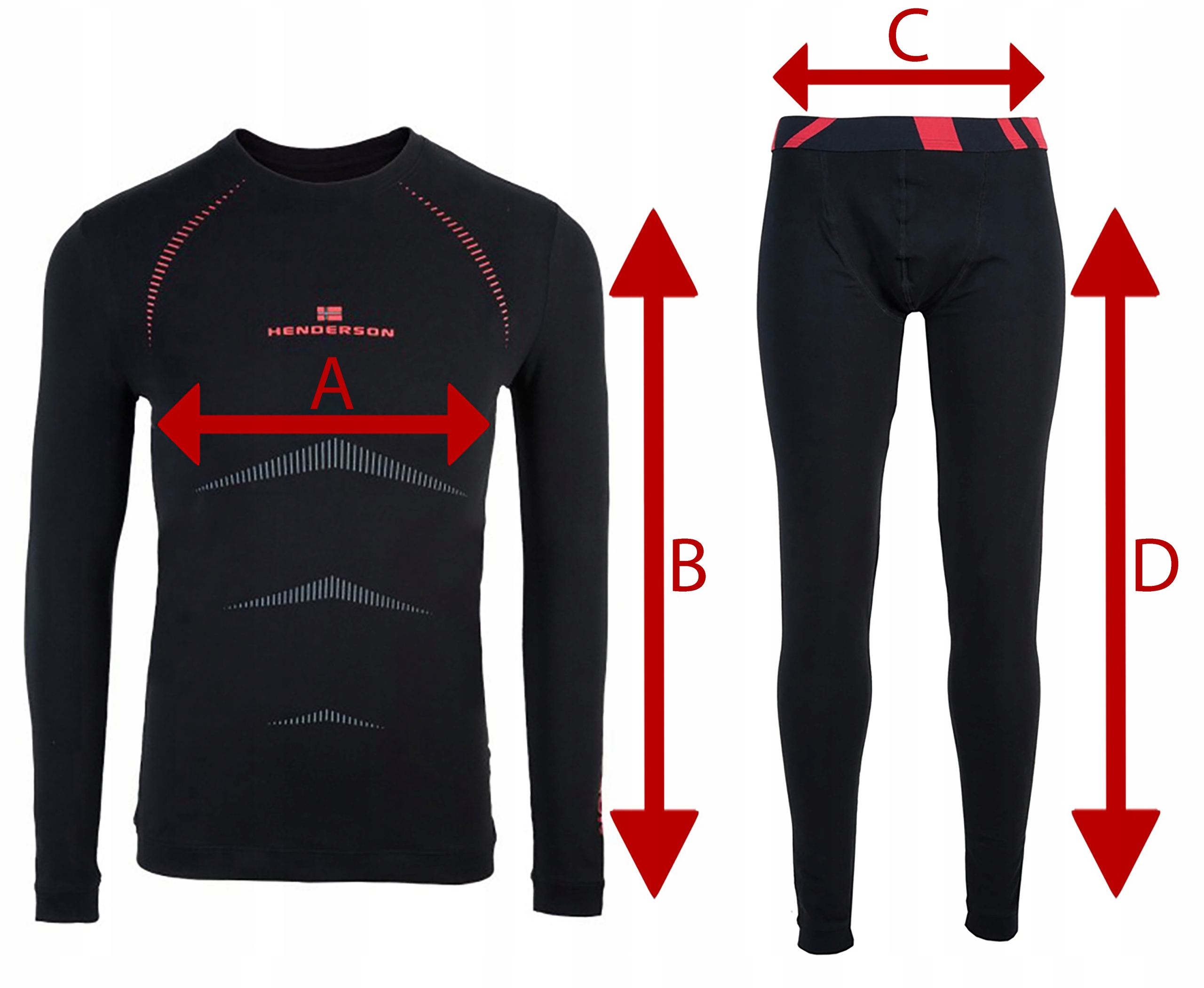 TERMOAKTYWNY KOMPLET męski NORDIC HENDERSON - XXL Zestaw tak