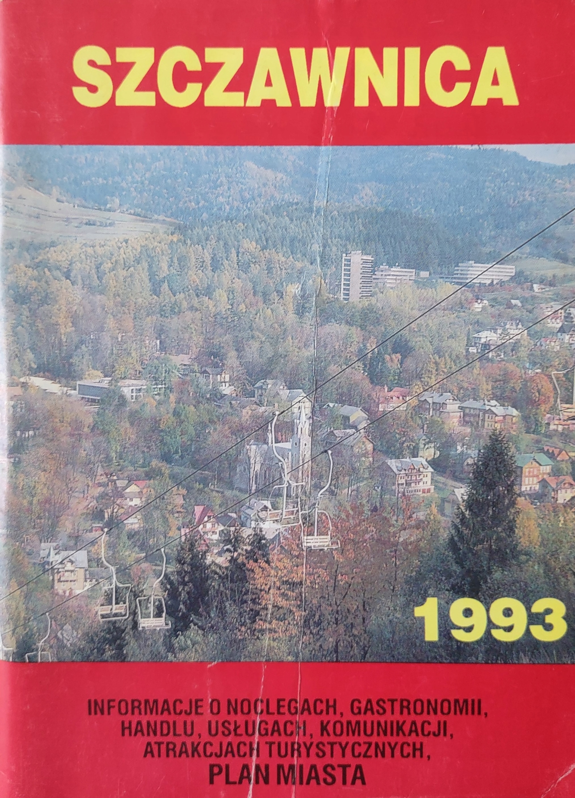 Szczawnica 1993 Informator turystyczny