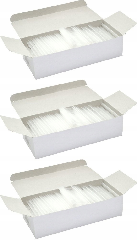 Zapinki do metkownicy/zapinarki 5000szt białe x3