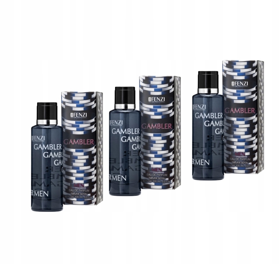 JFenzi Gambler 3x100ml Edp