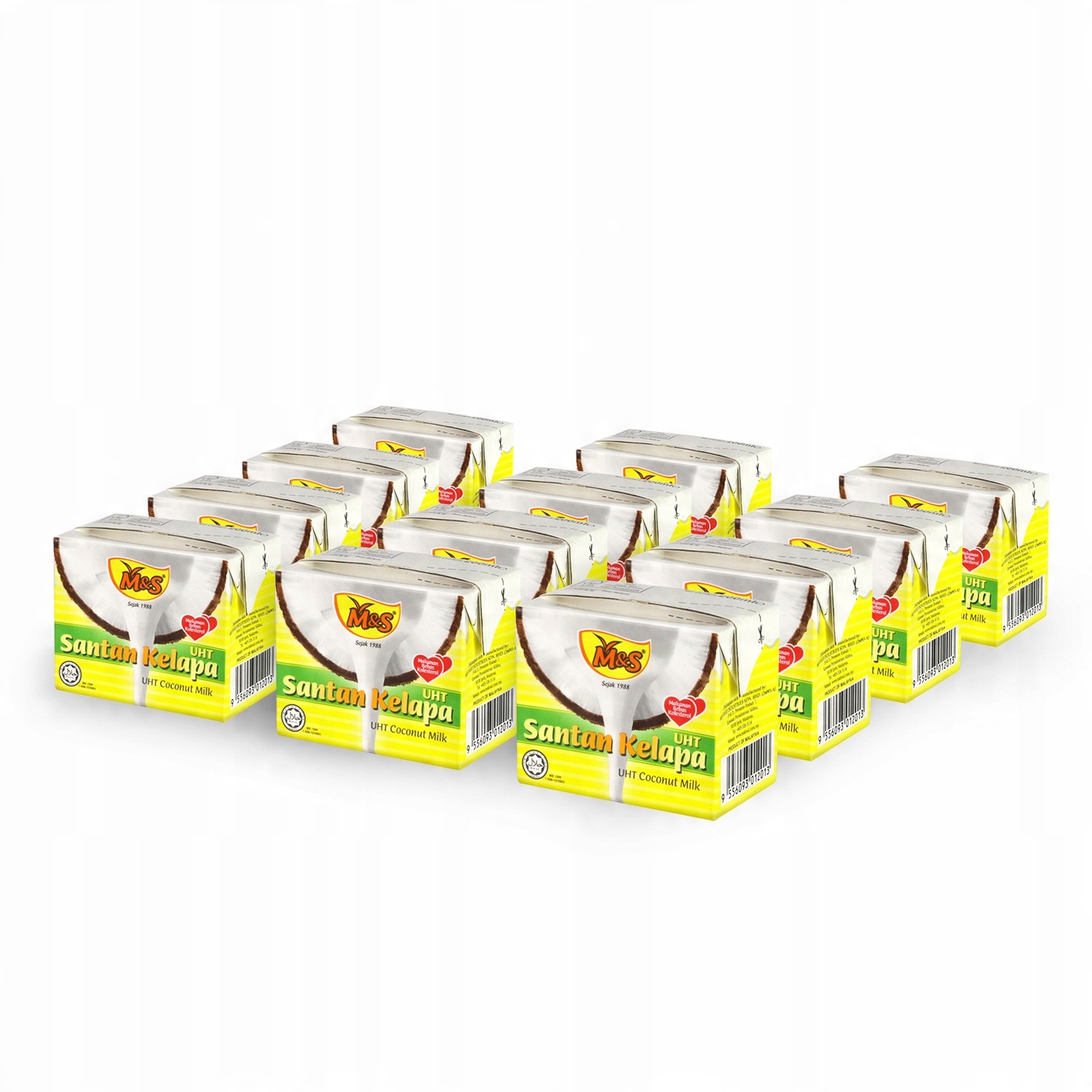 Levně MaS Kokosové mléko 18% 24x200ml