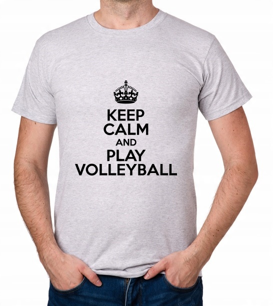 

koszulka Keep Calm Play Volleyball prezent