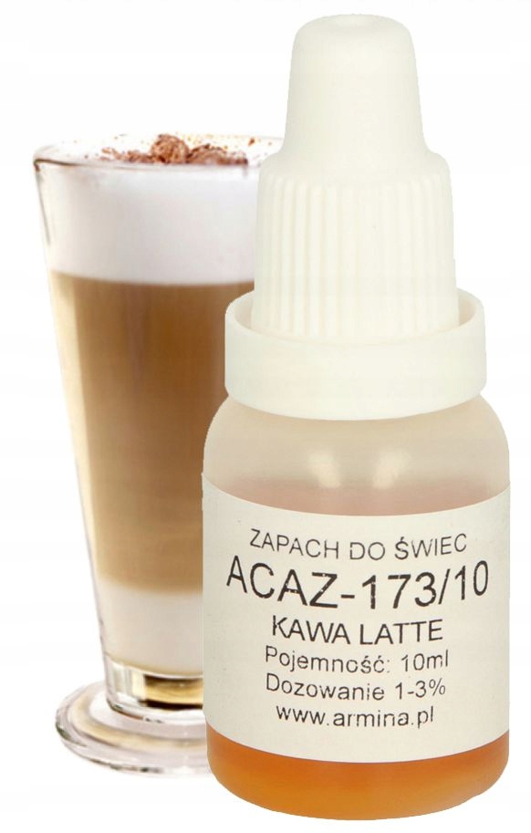 

Zapach Kawa Latte 10 ML Do Świec Parafiny Wosku