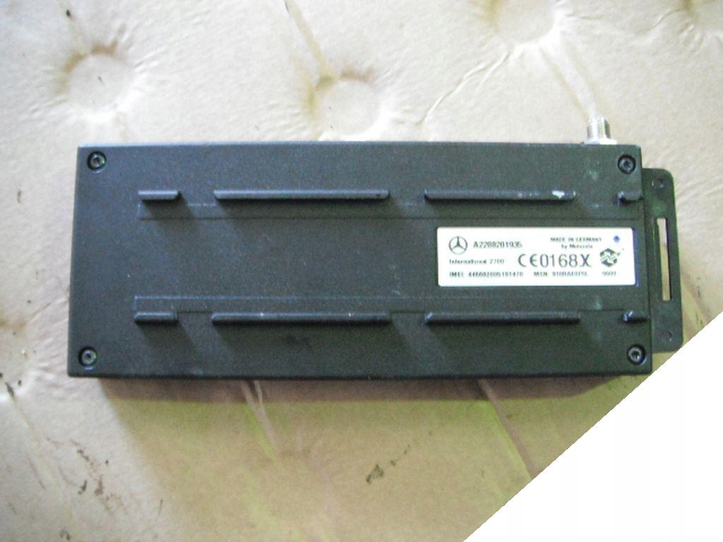 MERCEDES S W220 MODUŁ TELEFONU 2208201935