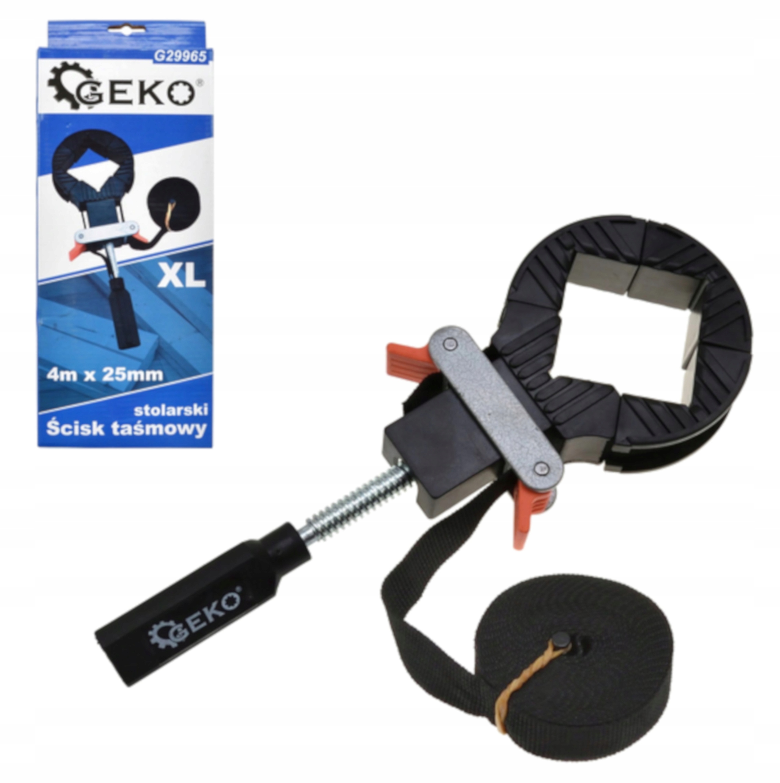 Затискач для столярної стрічки 40x2,5 см XL GEKO