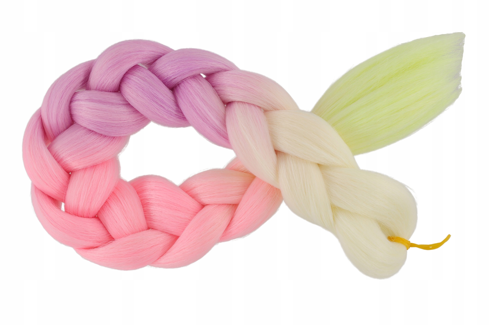 WŁOSY SYNTETYCZNE PROSTE KOLOROWE WARKOCZE 4K.021