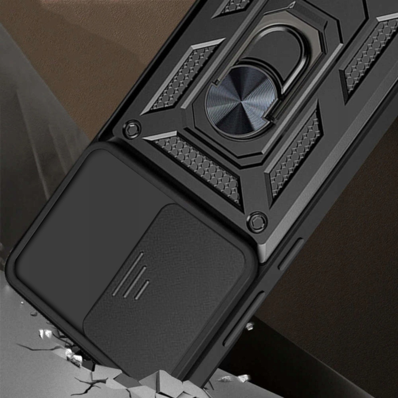 Etui do Moto G04/G24/G24 Power, CAMSHIELD RING ARMOR CASE Stan opakowania oryginalne