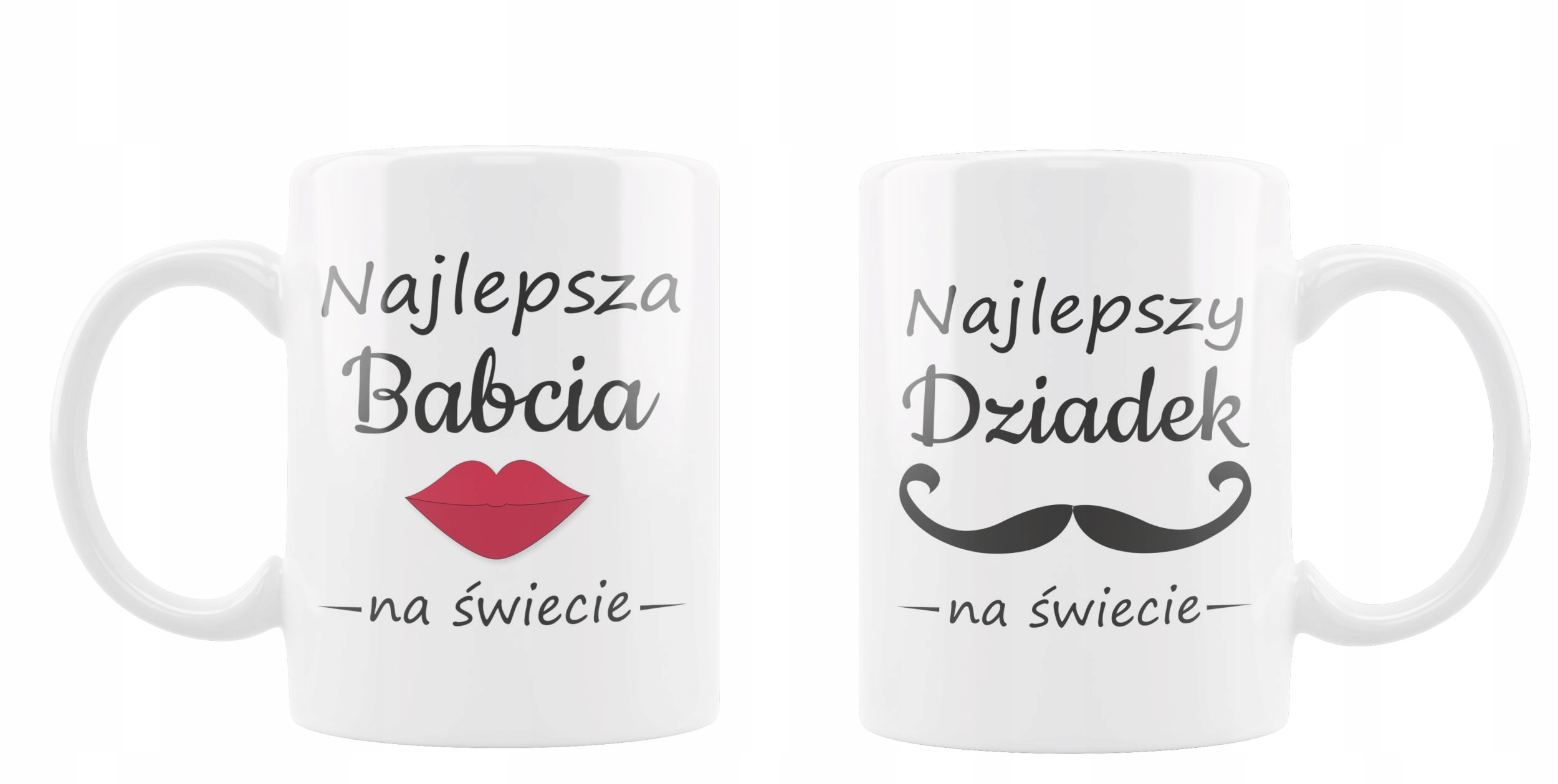 

Dla Babci I Dziadka 2x Kubki Zestaw Kubek