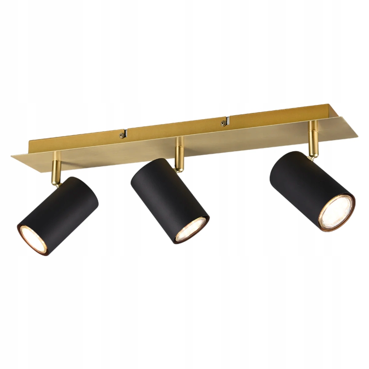 Nástěnný reflektor stropní svítidlo Marley zlatý Trio