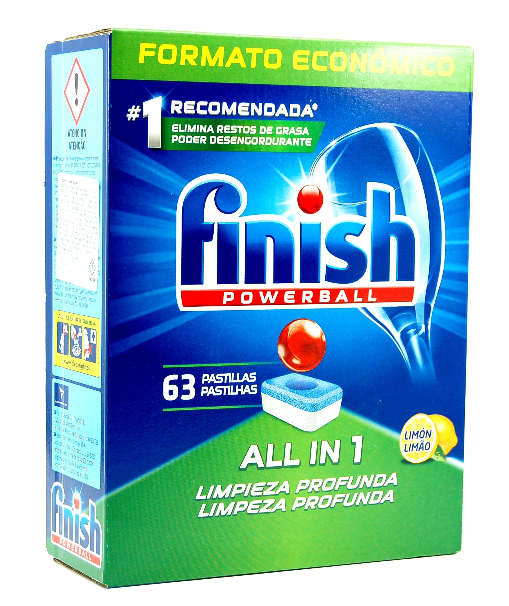 

Tabletki do zmywarki Finish all in one 63sz allin1