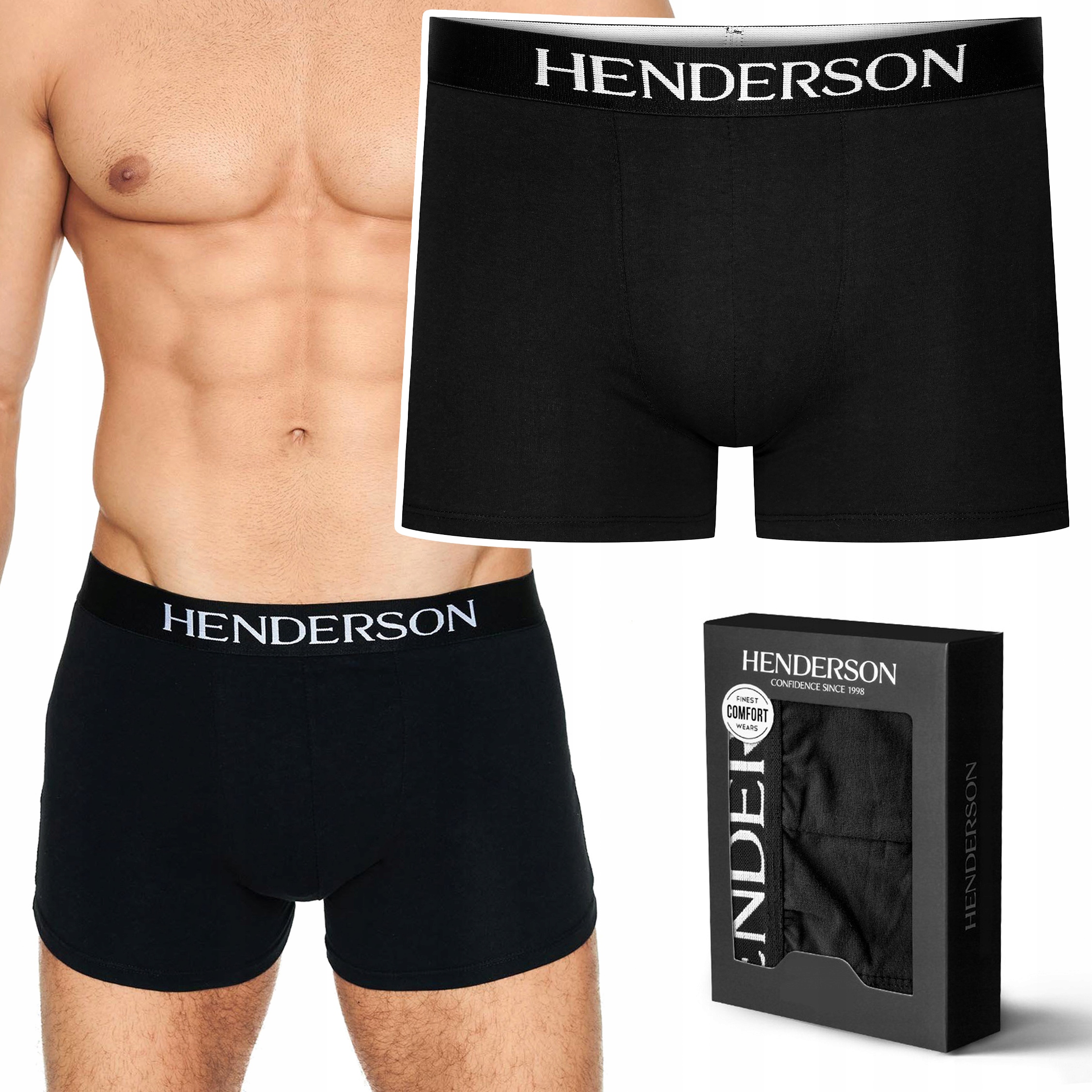 

Bokserki Męskie Henderson Premium Bawełniane M