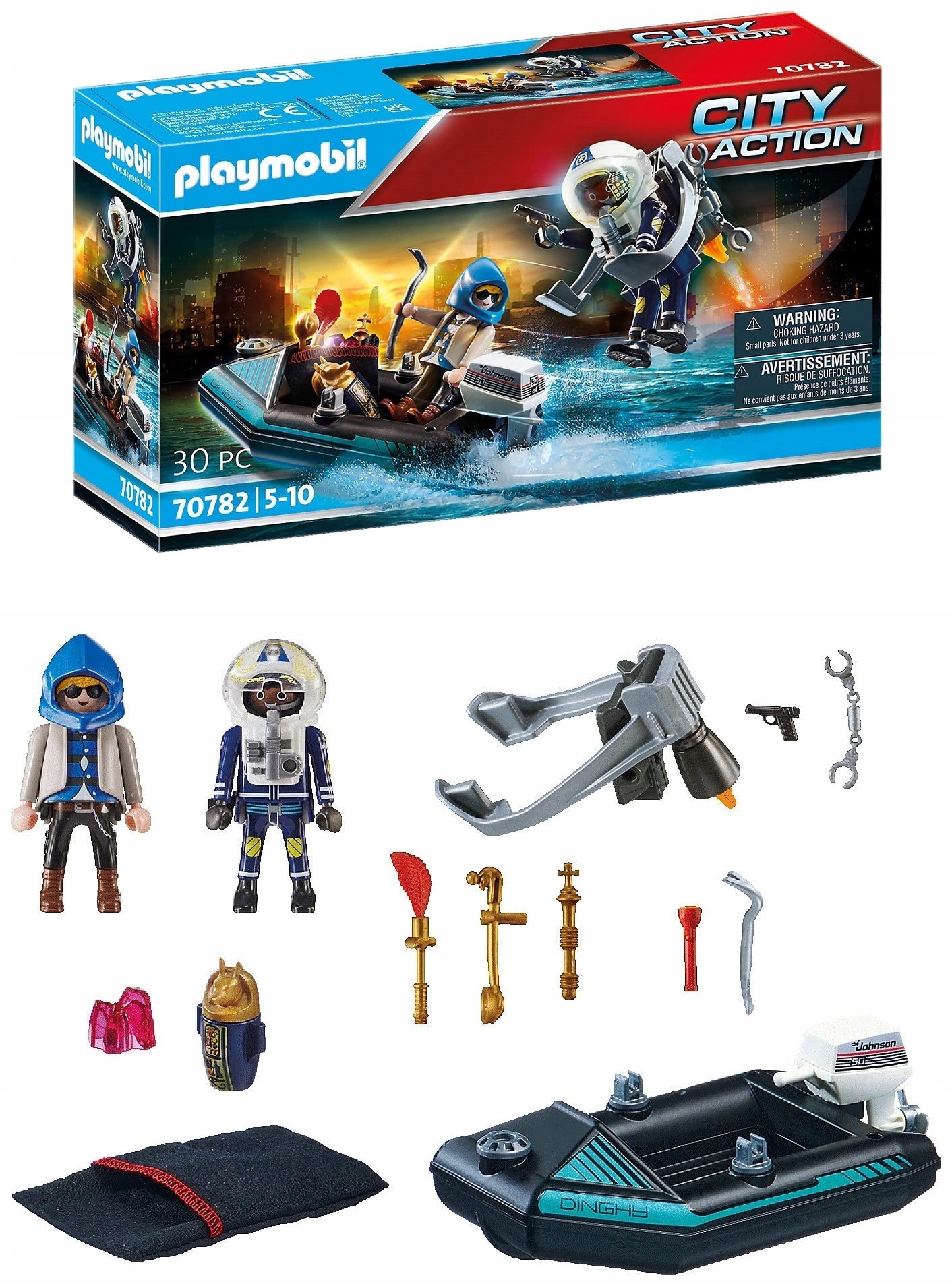 

Playmobil 70782 Aresztowanie złodzieja sztuki 5+